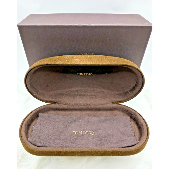 Tom Ford Liya-02 Dark Tortoise Havana Round Frame Sunglasses W/Case & Box main image 11